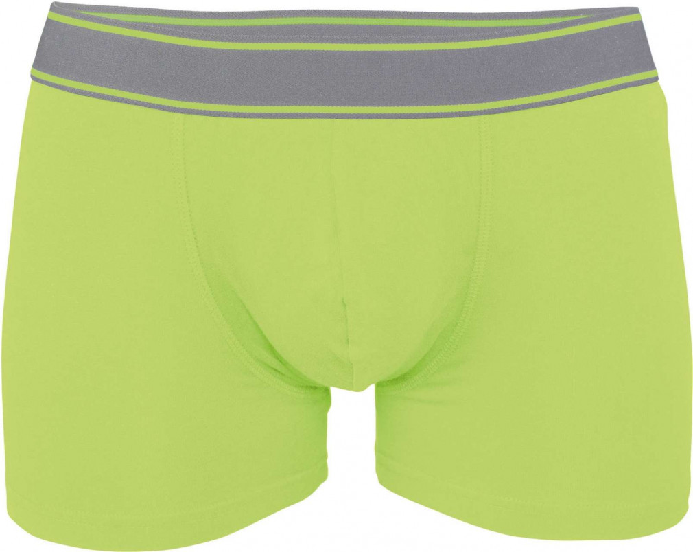 Férfi alsónadrág Kariban KA800 Men'S Boxer Shorts -XL, Lime