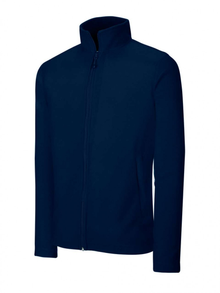 Uniszex kabát Kariban KA9102 Full Zip Microfleece Jacket -S, Navy