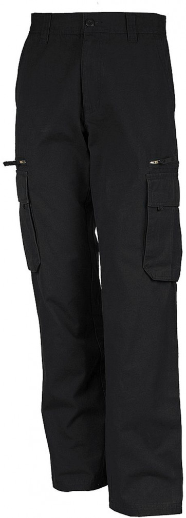 Férfi nadrág Kariban KASP105 Multi pocket Trousers -48, Black