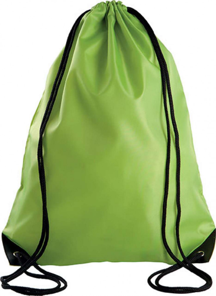 Uniszex hátizsák Kimood KI0104 Drawstring Backpack -Egy méret, Burnt Lime