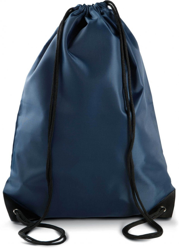 Uniszex hátizsák Kimood KI0104 Drawstring Backpack -Egy méret, Navy