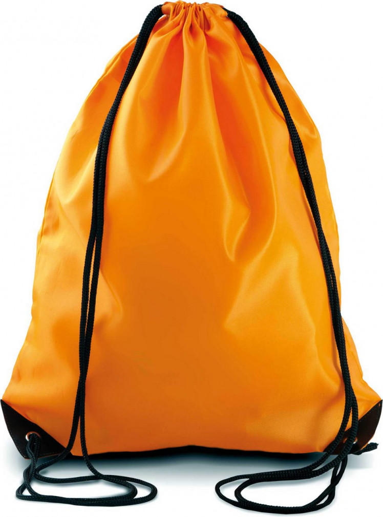 Uniszex hátizsák Kimood KI0104 Drawstring Backpack -Egy méret, Orange