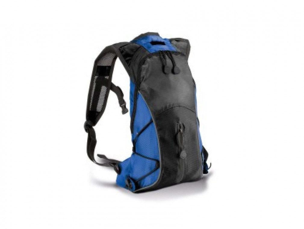 Uniszex hátizsák Kimood KI0111 Hydra Backpack -Egy méret, Black/Slate Grey