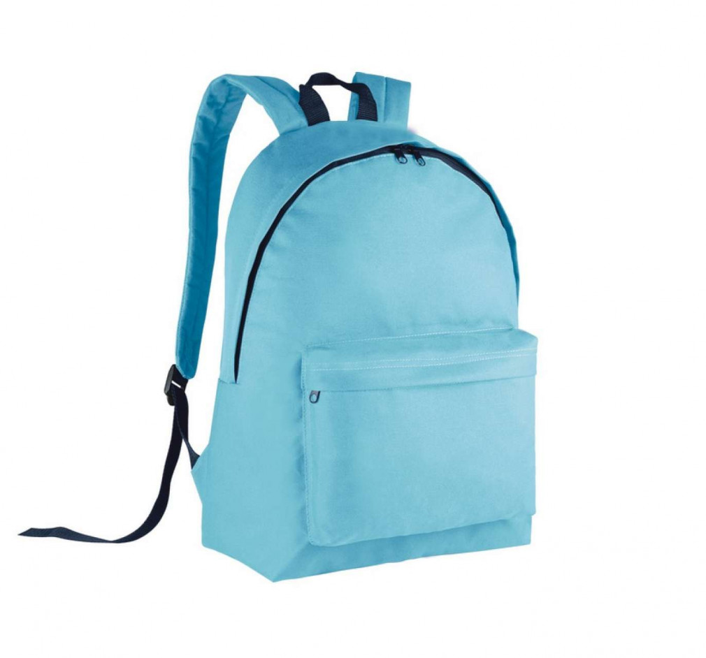 Uniszex hátizsák Kimood KI0130 Classic Backpack -Egy méret, Sky Blue/Navy