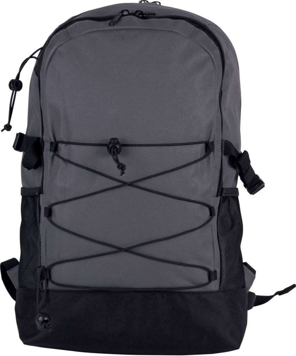 Uniszex hátizsák Kimood KI0152 Multi-purpose Backpack -Egy méret, Full Grey/Black