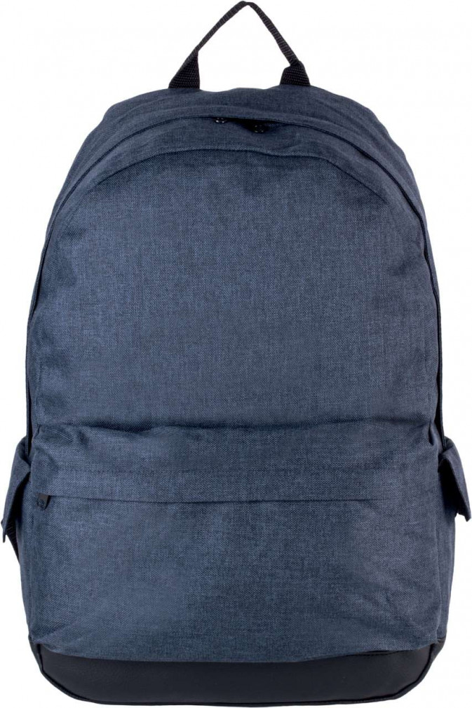 Uniszex hátizsák Kimood KI0158 Backpack -Egy méret, Graphite Blue Heather