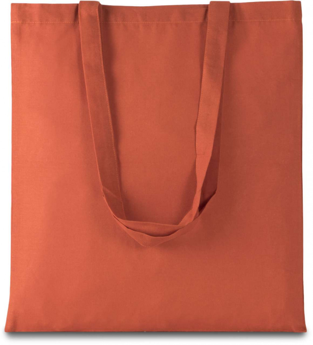 Uniszex táska Kimood KI0223 Basic Shopper Bag -Egy méret, Burnt Orange