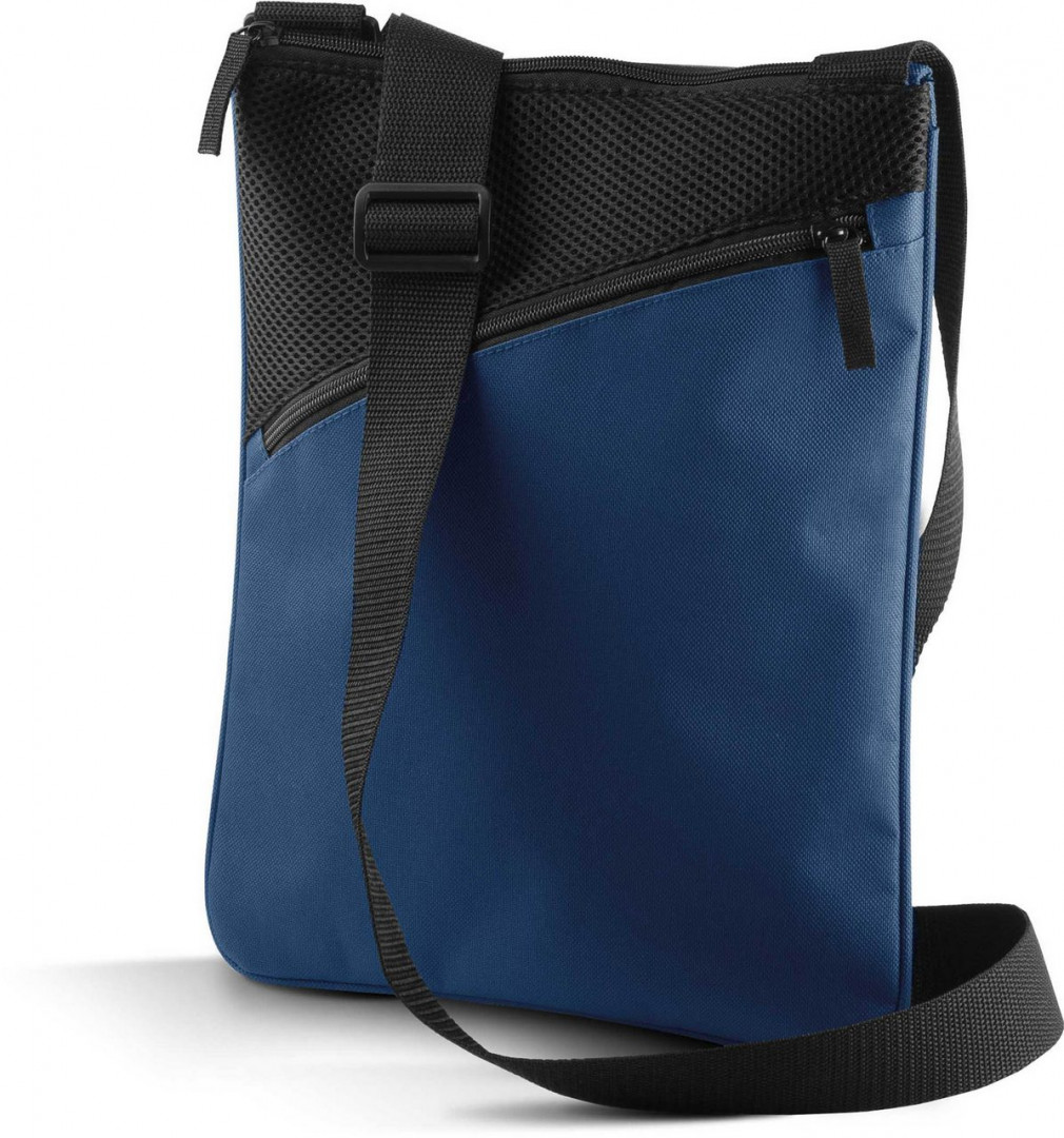 Uniszex táska Kimood KI0304 Tablet/Document Shoulder Bag -Egy méret, Navy