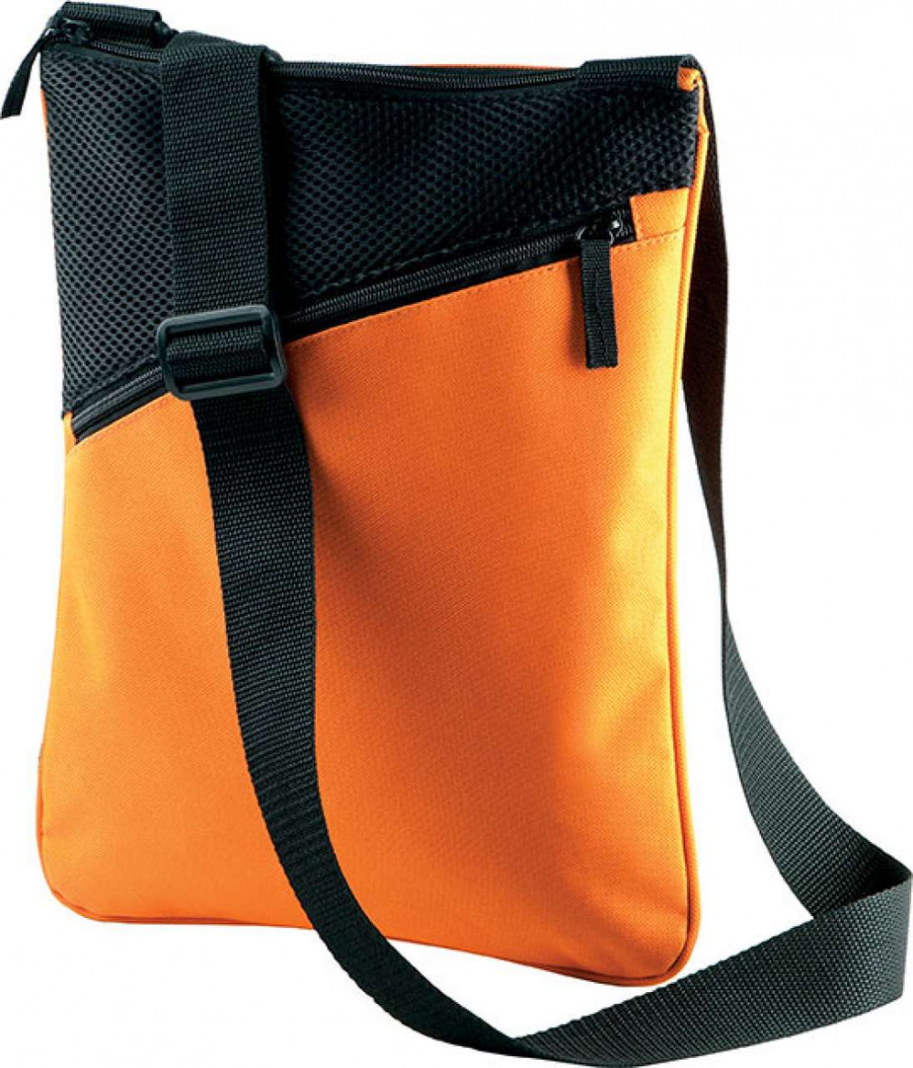 Uniszex táska Kimood KI0304 Tablet/Document Shoulder Bag -Egy méret, Orange