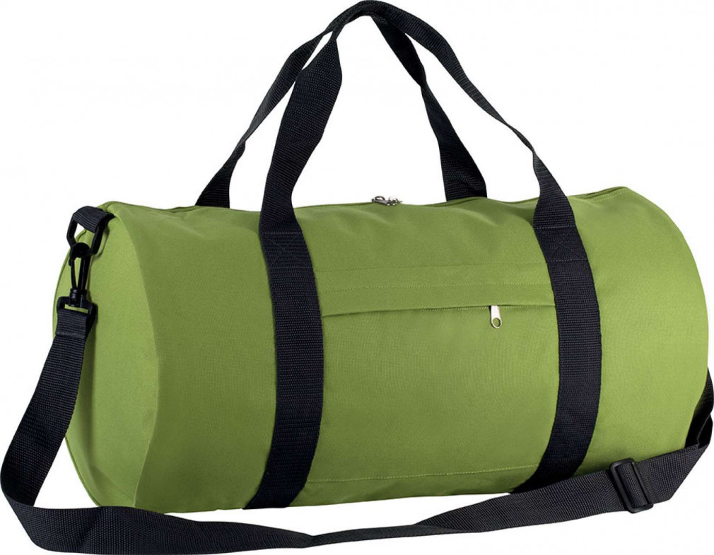 Uniszex táska Kimood KI0633 Tubular Hold-All Bag -Egy méret, Burnt Lime/Dark Grey