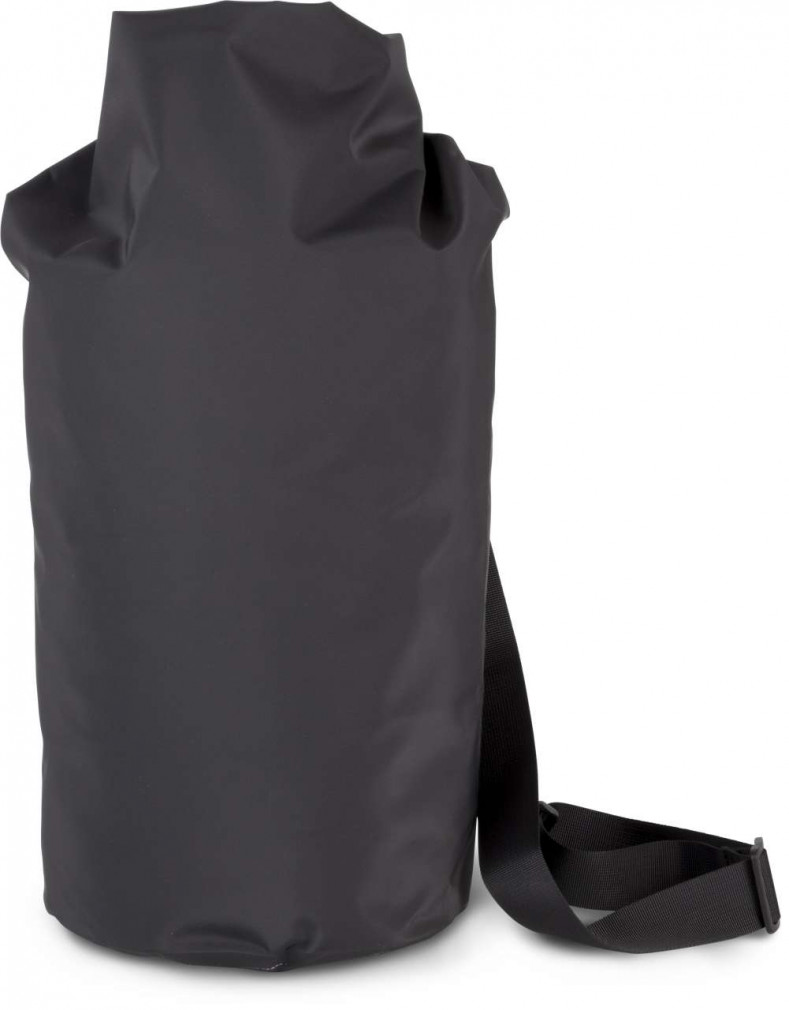 Uniszex vízálló táska Kimood KI0647 Waterproof Drysack - 20 Liters -Egy méret, Black