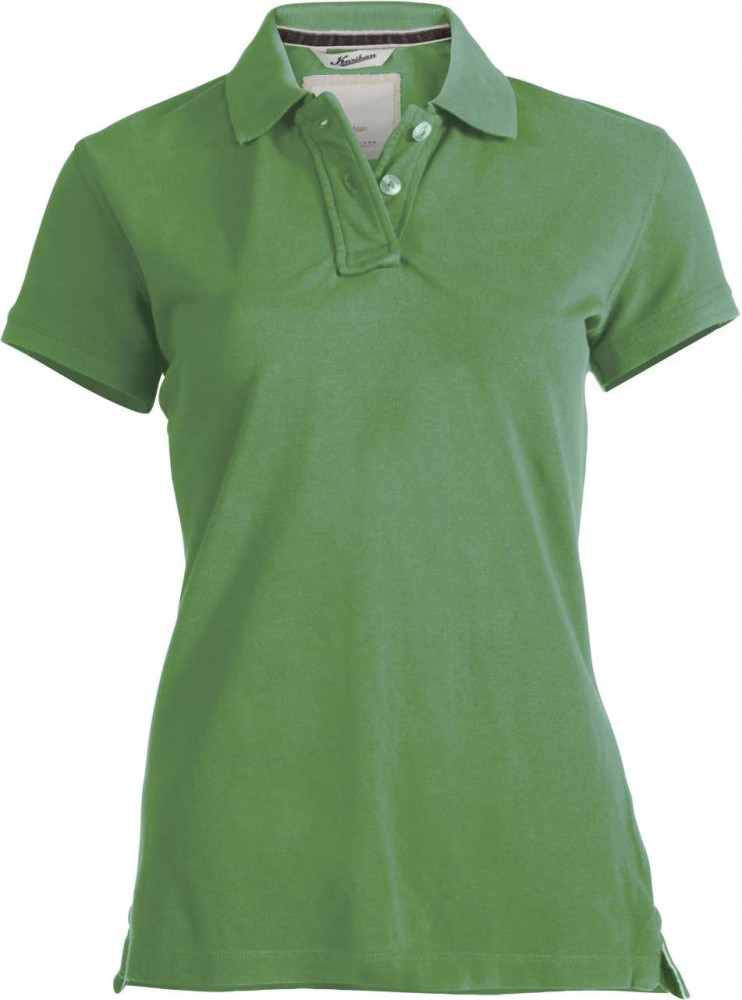 Női galléros póló Kariban KV2201 Ladies' Short Sleeve pique polo Shirt Kariban vintage -M, Vintage Green