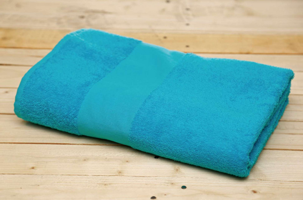 Uniszex törölköző Olima OL360 Olima Basic Towel -70X140, Caribbean Blue