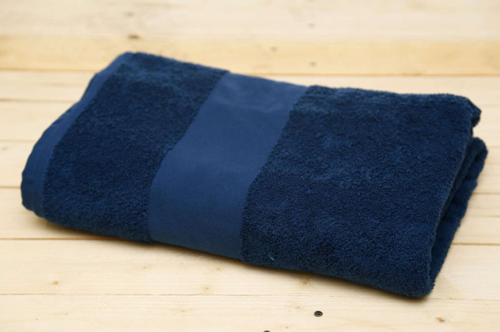 Uniszex törölköző Olima OL360 Olima Basic Towel -50X100, Marine Blue