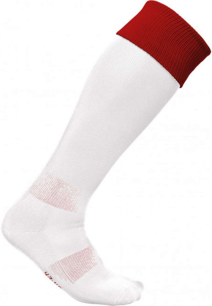 Uniszex zokni Proact PA0300 Two-Tone Sports Socks -43/46, White/Black
