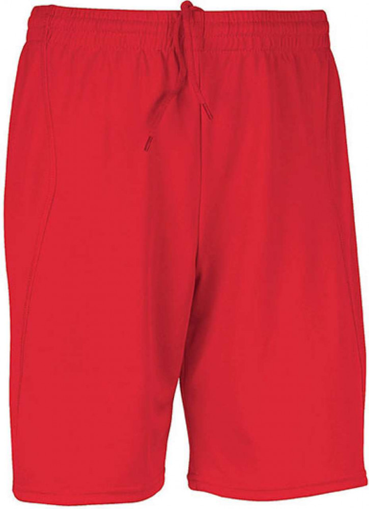 Férfi rövid nadrág Proact PA101 Sports Shorts -XL, Sporty Red