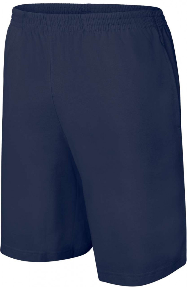Férfi rövid nadrág Proact PA151 Men'S Jersey Sports Shorts -L, Navy