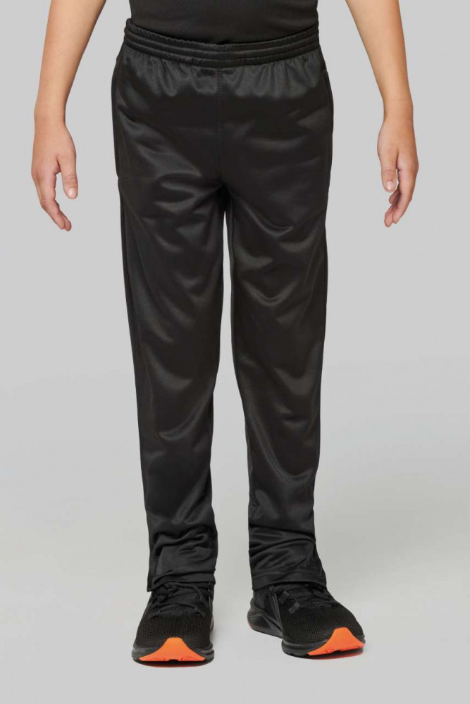 Gyerek Proact PA199 Kids' Tracksuit Bottoms -12/14, Black
