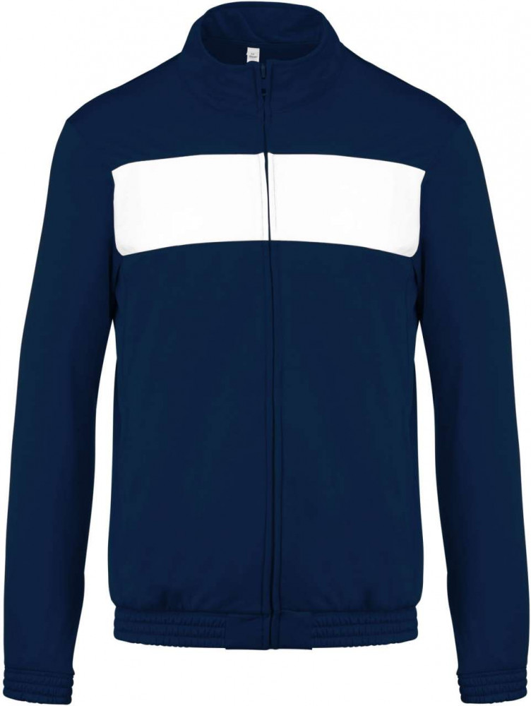 Uniszex Proact PA347 Adult Tracksuit Top -S, Sporty Navy/White