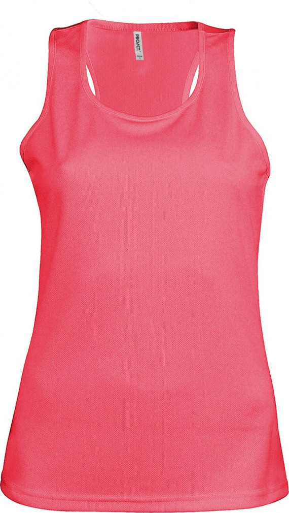 Női Proact PA442 Ladies' Sports vest -S, Fluorescent Pink