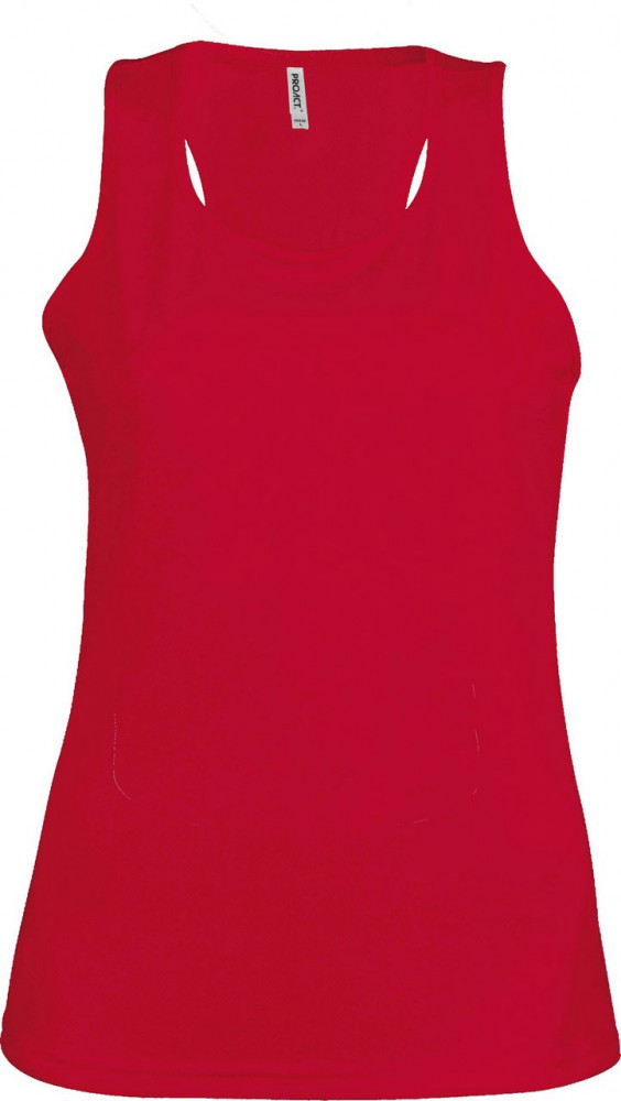Női Proact PA442 Ladies' Sports vest -M, Red