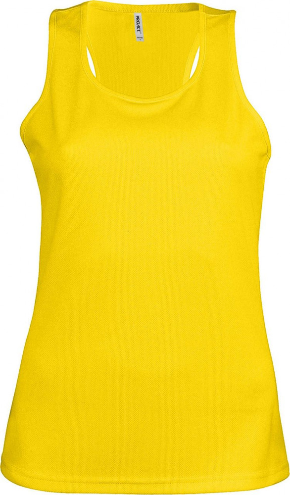 Női Proact PA442 Ladies' Sports vest -M, True Yellow