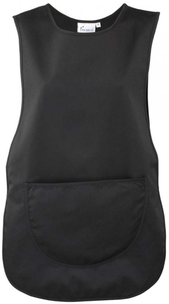 Női Premier PR171 Women'S pocket Tabard -M, Black