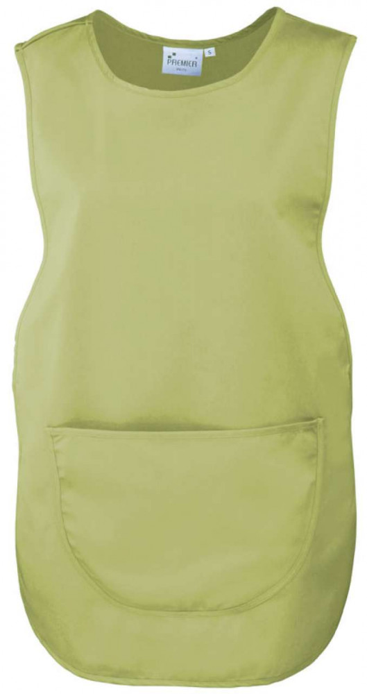 Női Premier PR171 Women'S pocket Tabard -3XL, Lime