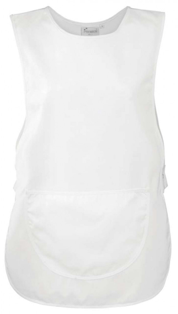 Női Premier PR171 Women'S pocket Tabard -L, White