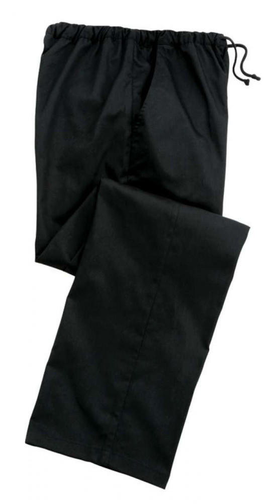 Uniszex nadrág Premier PR553 Essential' Chef'S Trousers -M, Black
