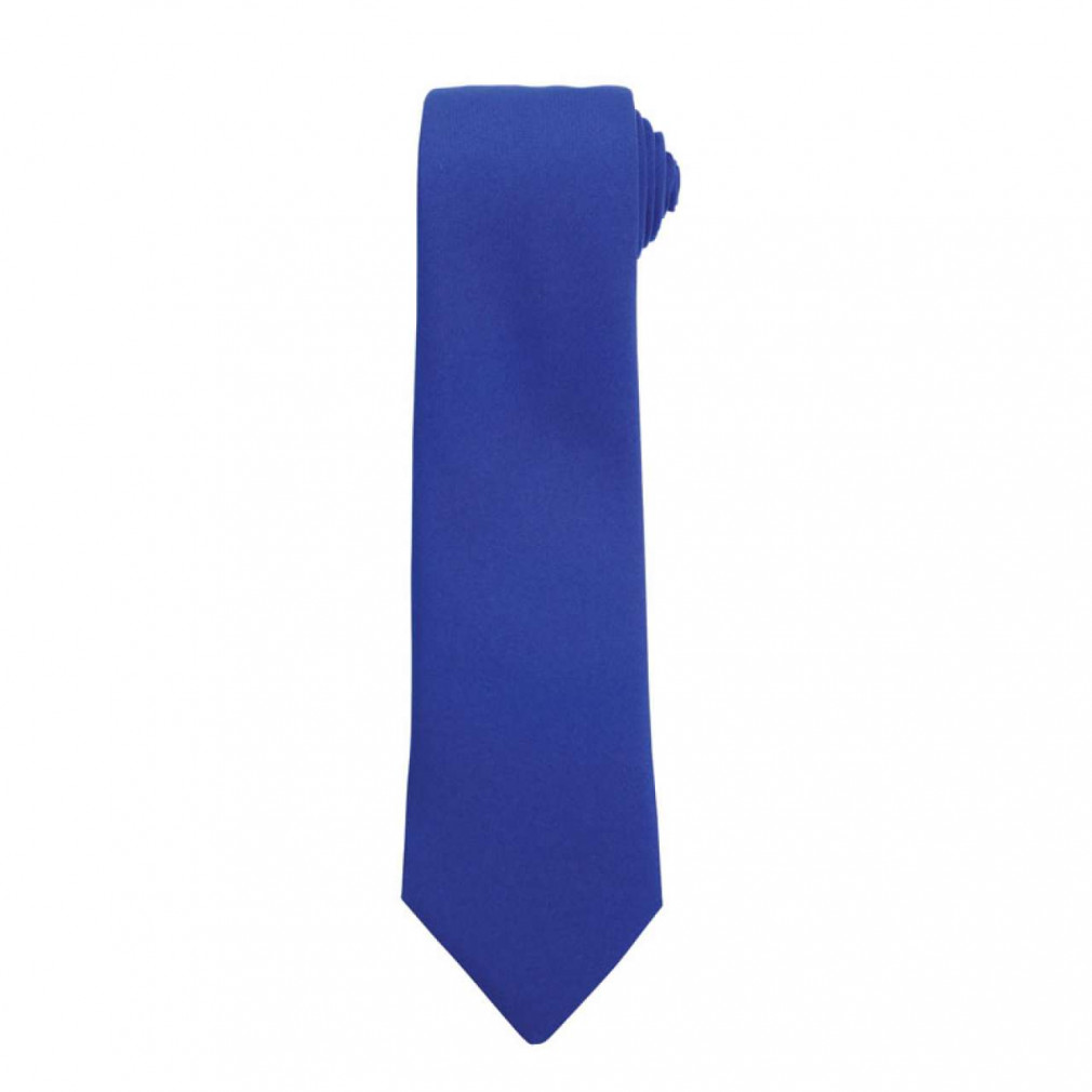 Uniszex Premier PR700 plain Work Tie -Egy méret, Royal