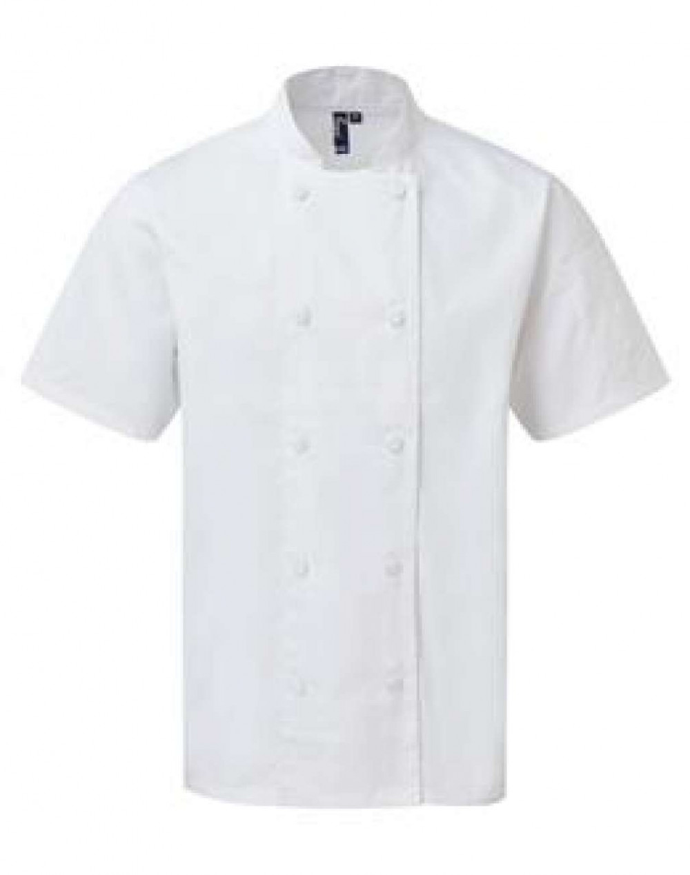 Uniszex kabát Premier PR902 Chef'S Coolchecker Short Sleeve Jacket -S, White