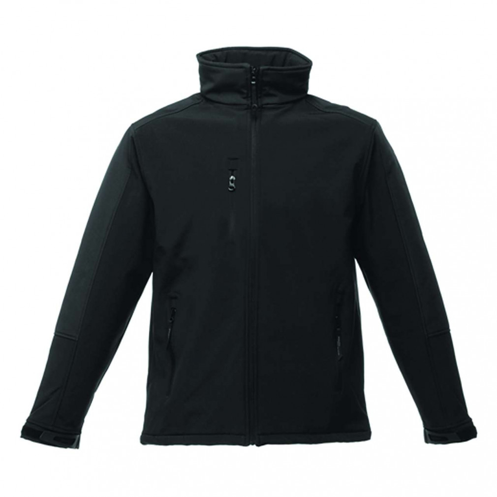 Férfi Softshell Regatta RETRA650 Hydroforce - 3-Layer Membrane Hooded Softshell -3XL, Black/Black