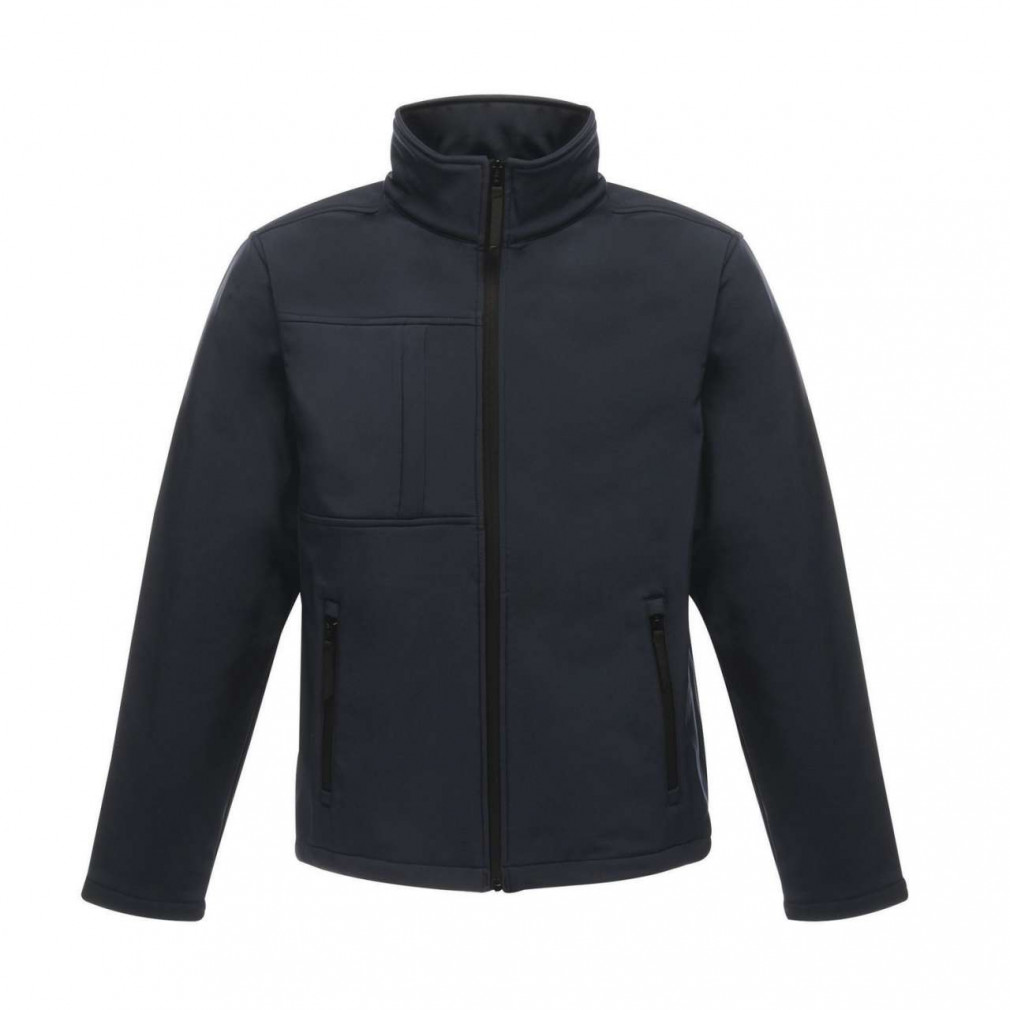Férfi Softshell Regatta RETRA688 Men'S Octagon Ii printable 3 Layer Membrane Softshell -M, Navy/Seal Grey