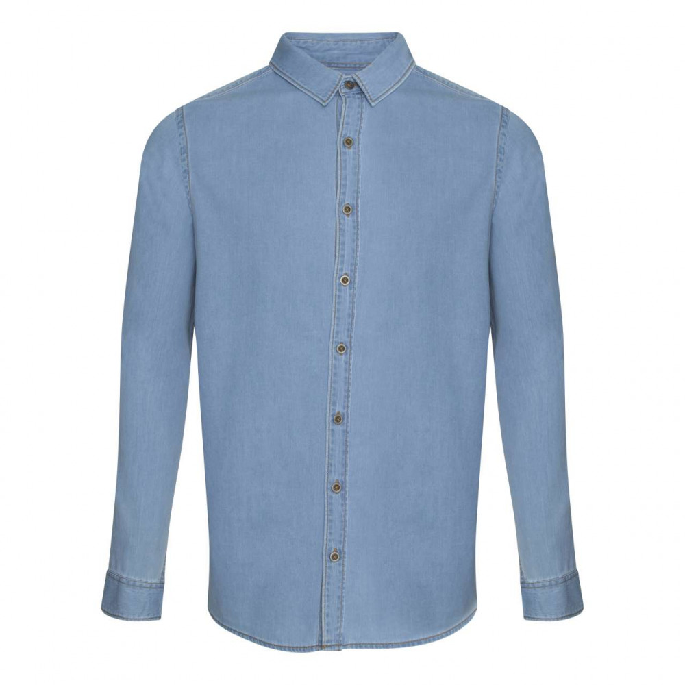 Férfi ing So Denim SD040 Jack Denim Shirt -2XL, Light Blue