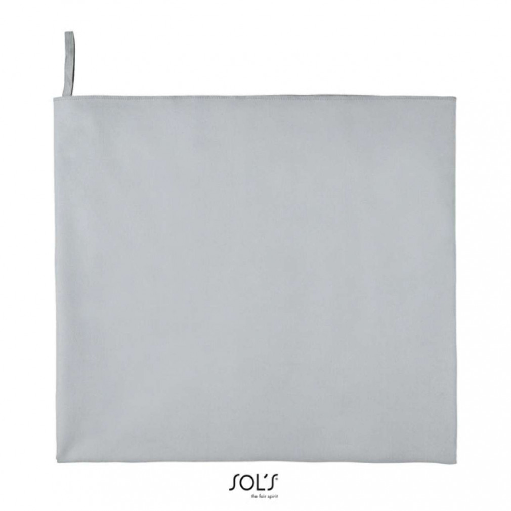 Uniszex törölköző SOL'S SO01210 Sol'S Atoll 70 - Microfibre Towel -Egy méret, Pure Grey