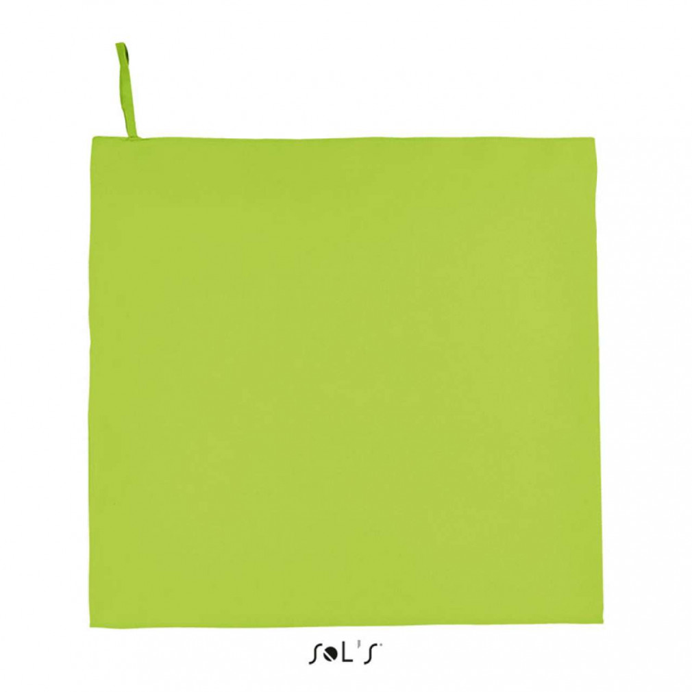 Uniszex törölköző SOL'S SO02936 Sol'S Atoll 100 - Microfibre Towel -Egy méret, Apple Green