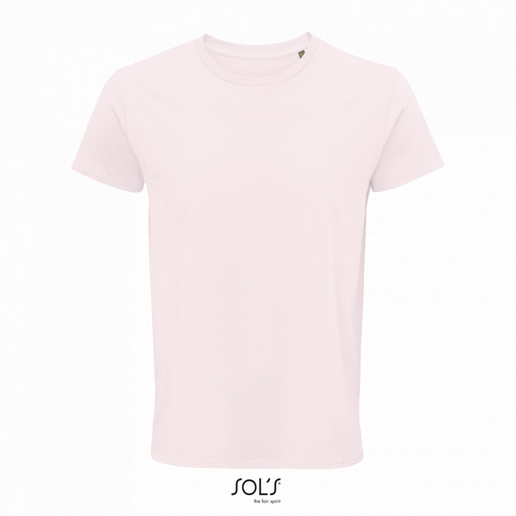 Férfi póló SOL&#039;S SO03582 Sol&#039;S Crusader Men - Round-neck Fitted Jersey T-Shirt -2XL, Pale Pink