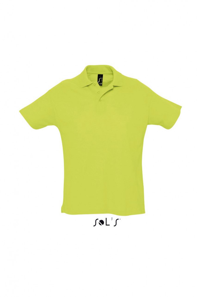 Férfi galléros póló SOL'S SO11342 Sol'S Summer Ii - Men'S polo Shirt -2XL, Apple Green