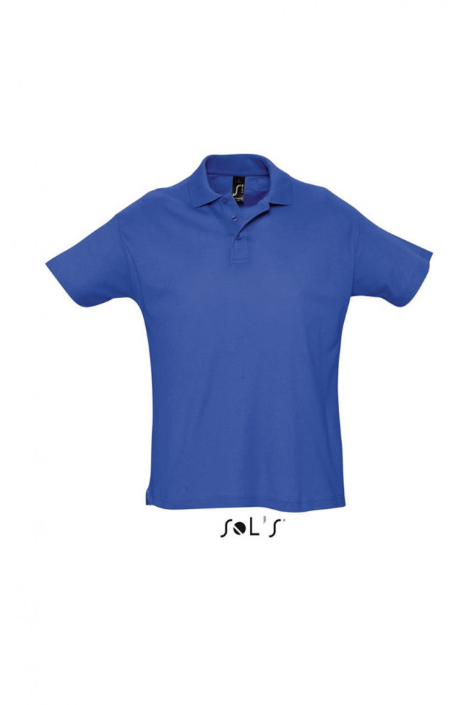 Férfi galléros póló SOL'S SO11342 Sol'S Summer Ii - Men'S polo Shirt -XL, Royal Blue