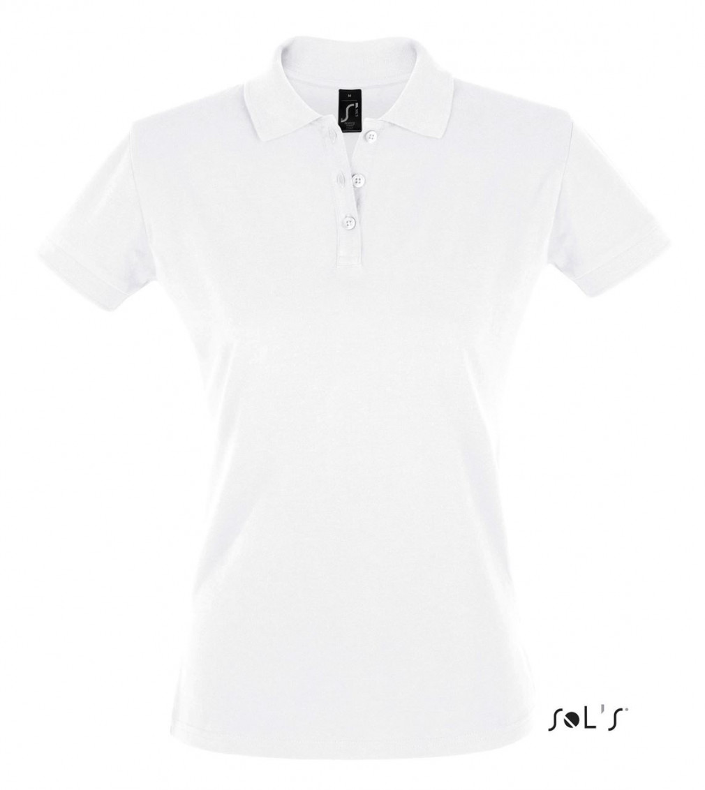 Női galléros póló SOL'S SO11347 Sol'S perfect Women - polo Shirt -M, White