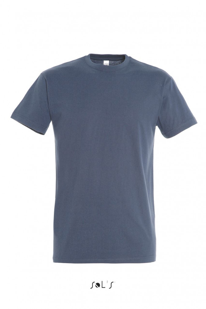 Csomag akciós póló (min. 5 db) Férfi póló SOL'S SO11500 Sol'S Imperial - Környakú póló -4XL, Denim