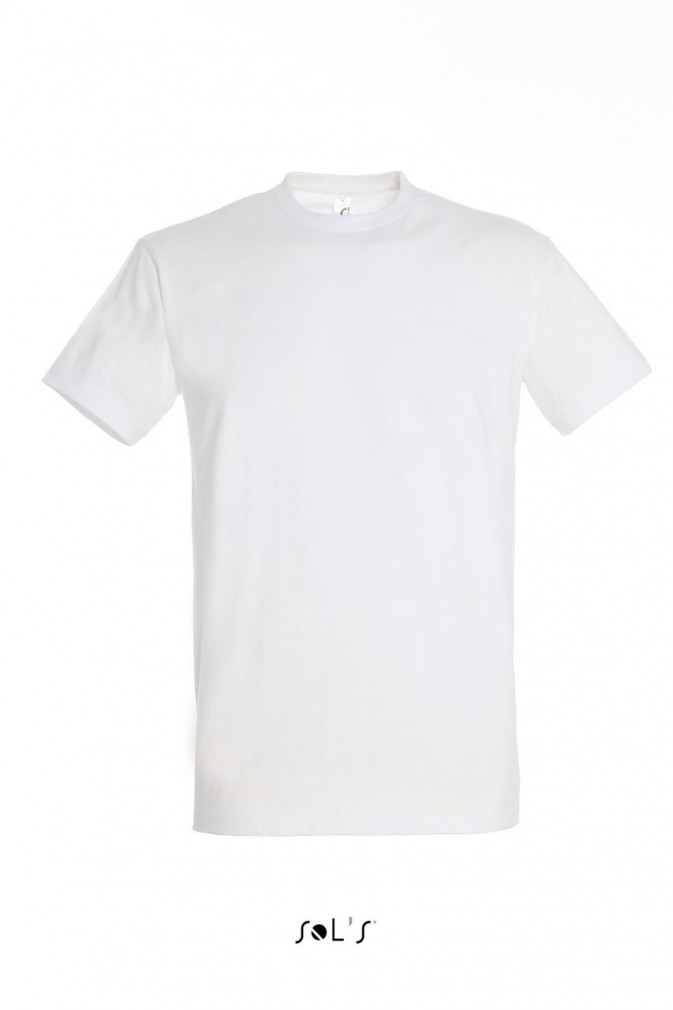 Csomag akciós póló (min. 5 db) Férfi póló SOL'S SO11500 Sol'S Imperial - Környakú póló -5XL, White