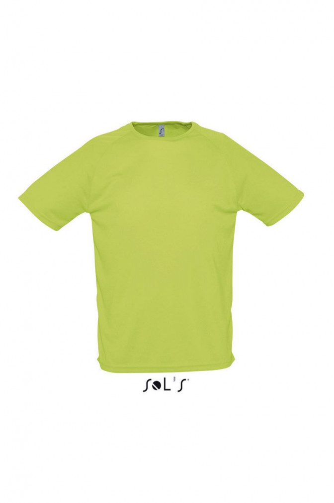 Férfi póló SOL'S SO11939 Sol'S Sporty - Raglan Sleeved T-Shirt -M, Apple Green