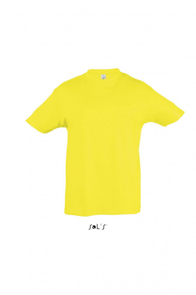 Gyerek póló SOL'S SO11970 Sol'S Regent Kids - Round neck T-Shirt -6A, Lemon
