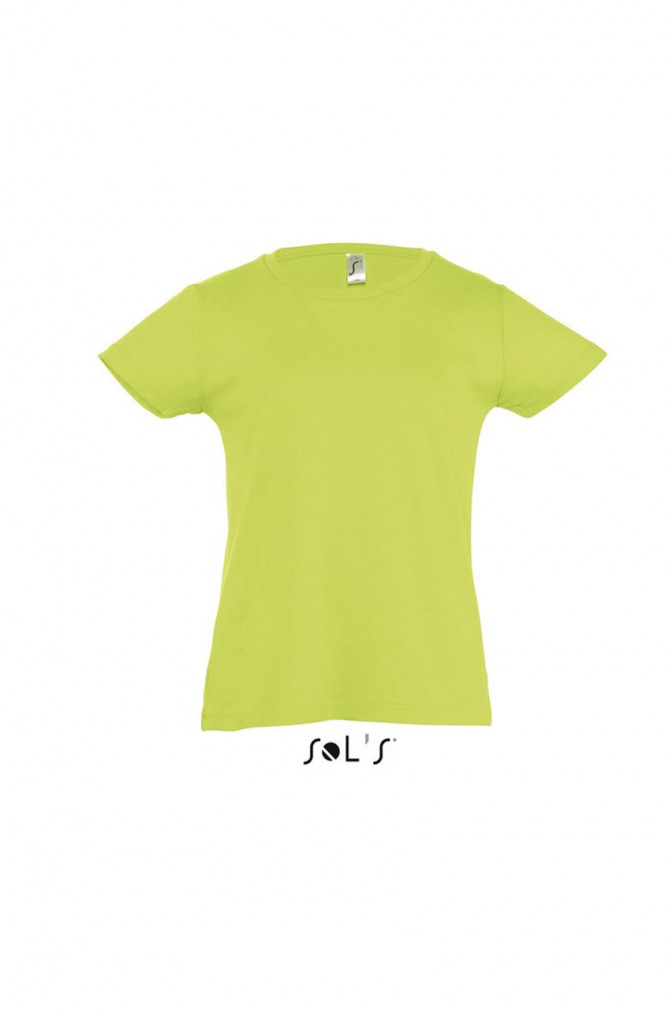 Gyerek póló SOL'S SO11981 Sol'S Cherry - Girls' T-Shirt -10A, Apple Green