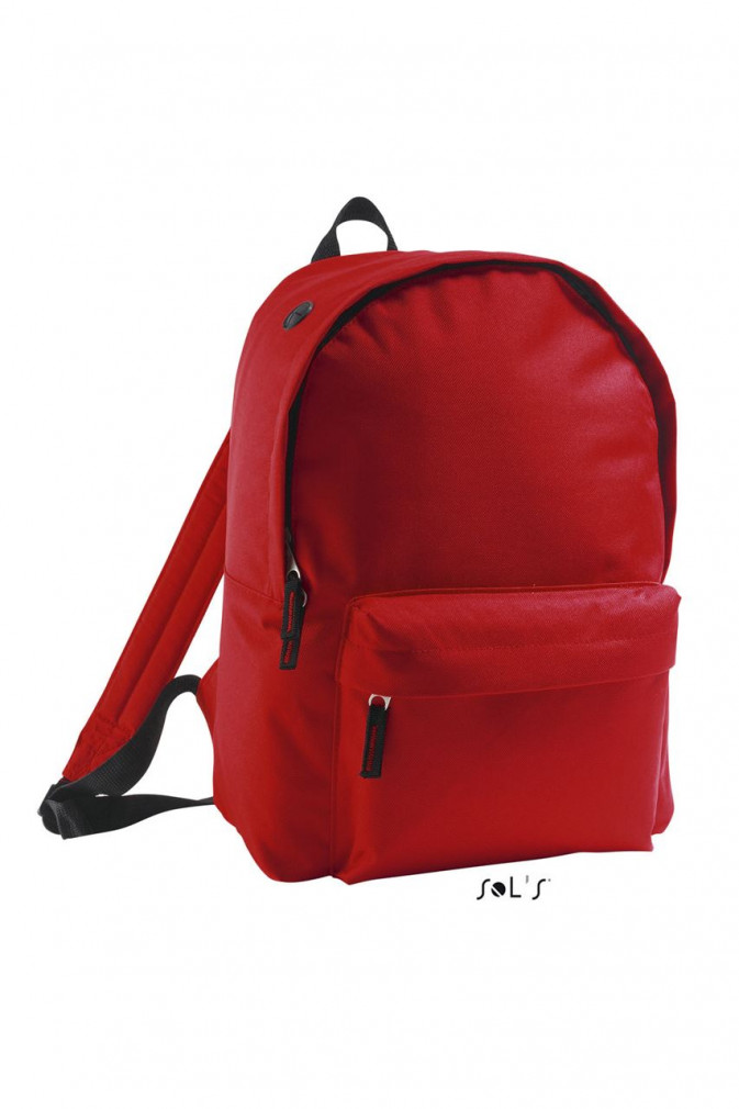 Uniszex hátizsák SOL'S SO70100 Sol'S Rider - 600D polyester Rucksack -Egy méret, Red