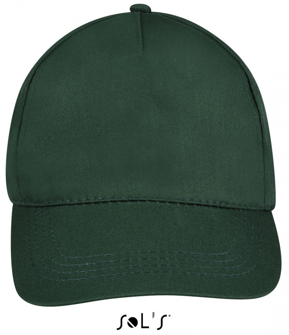 Uniszex sapka SOL'S SO88119 Sol'S Buzz - Five panel Cap -Egy méret, Forest Green