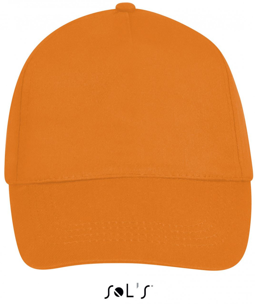 Uniszex sapka SOL'S SO88119 Sol'S Buzz - Five panel Cap -Egy méret, Orange
