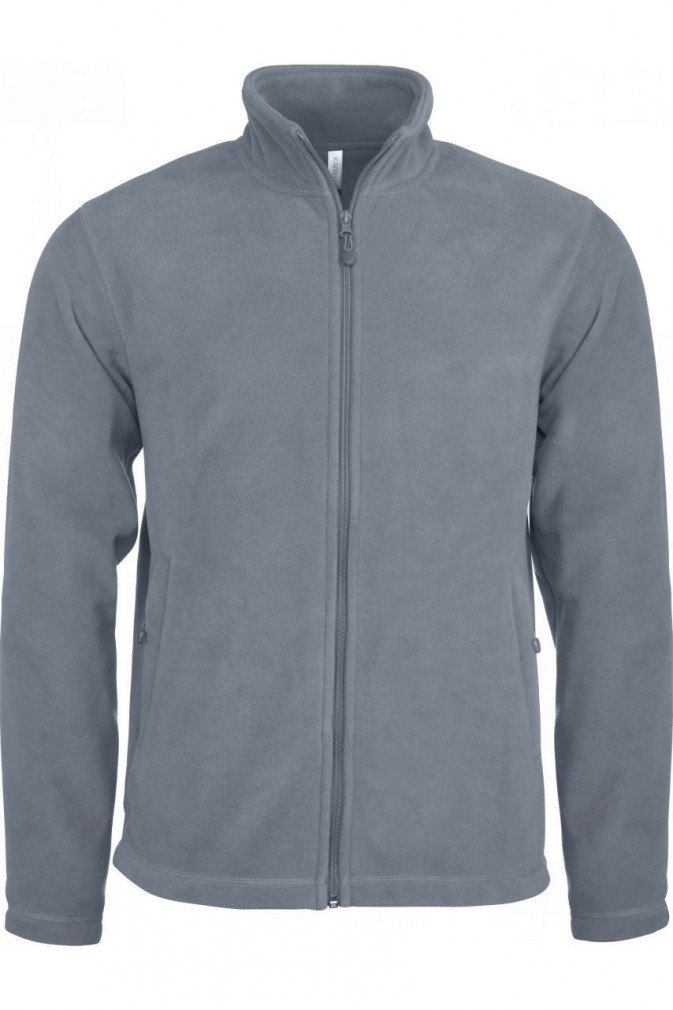 Uniszex pulóver Designed To Work WK903 Full Zip Microfleece Jacket -M, Convoy Grey